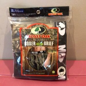 Mens Mossy Oak Boxer Briefs